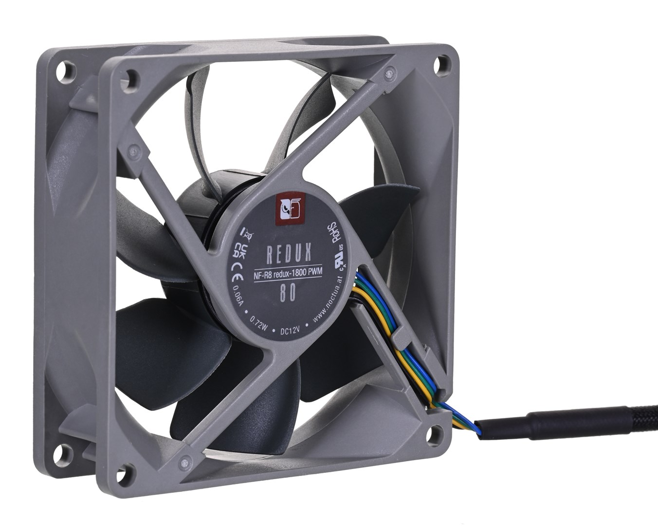 Noctua NF-R8 redux-1800 PWM Computer case Fan 8 cm Black, Grey Noctua NF-R8 redux-1800 PWM Computer case Fan 8 cm Black, Grey