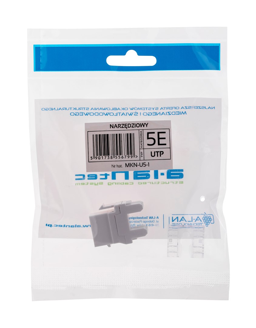 Alantec MKN-U5-1 wire connector RJ45 White Alantec MKN-U5-1 wire connector RJ45 White