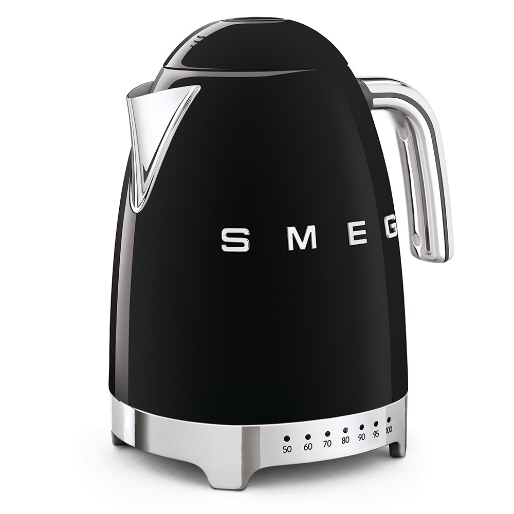 Smeg 50's Style Kettles KLF04BLEU Black Smeg 50's Style Kettles KLF04BLEU Black