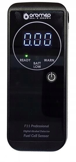 Oromed F11 PROFESSIONAL alcohol tester 0 - 4% 0.05% Black Oromed F11 PROFESSIONAL alcohol tester 0 - 4% 0.05% Black