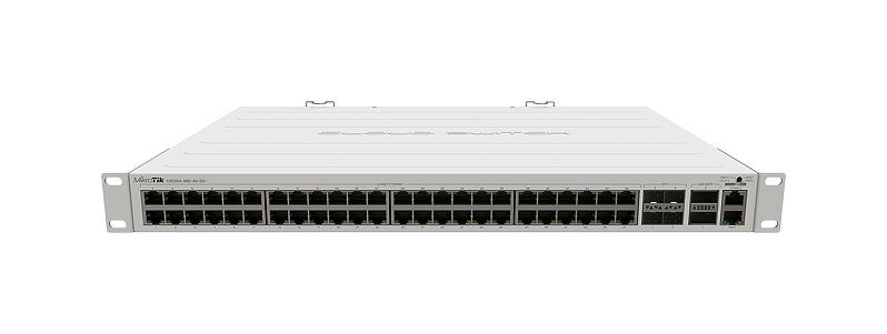 Mikrotik CRS354-48G-4S+2Q+RM network switch Managed L2 Gigabit Ethernet (10/100/1000) Grey Mikrotik CRS354-48G-4S+2Q+RM network switch Managed L2 Gigabit Ethernet (10/100/1000) Grey