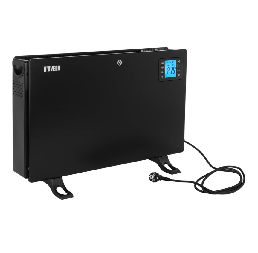 CONVECTOR HEATER NOVEEN CH7100 LCD SMART BLACK CONVECTOR HEATER NOVEEN CH7100 LCD SMART BLACK