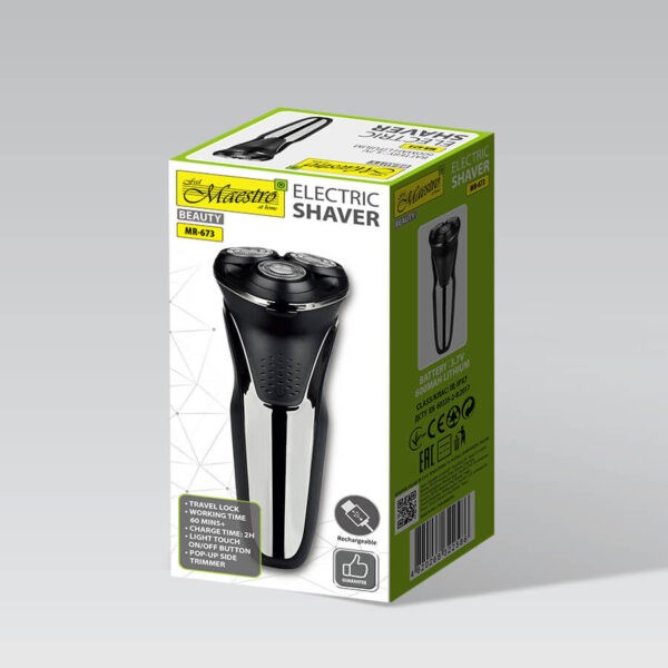 MAESTRO MR-673 USB electric shaver MAESTRO MR-673 USB electric shaver