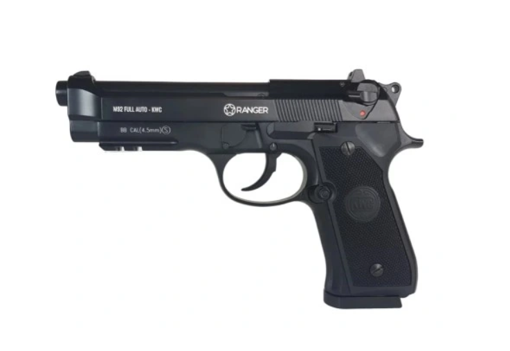 Air rifle pistol Ranger M92 Full Auto Blowback Kal.4.5 BBS 18-shots KWC Air rifle pistol Ranger M92 Full Auto Blowback Kal.4.5 BBS 18-shots KWC
