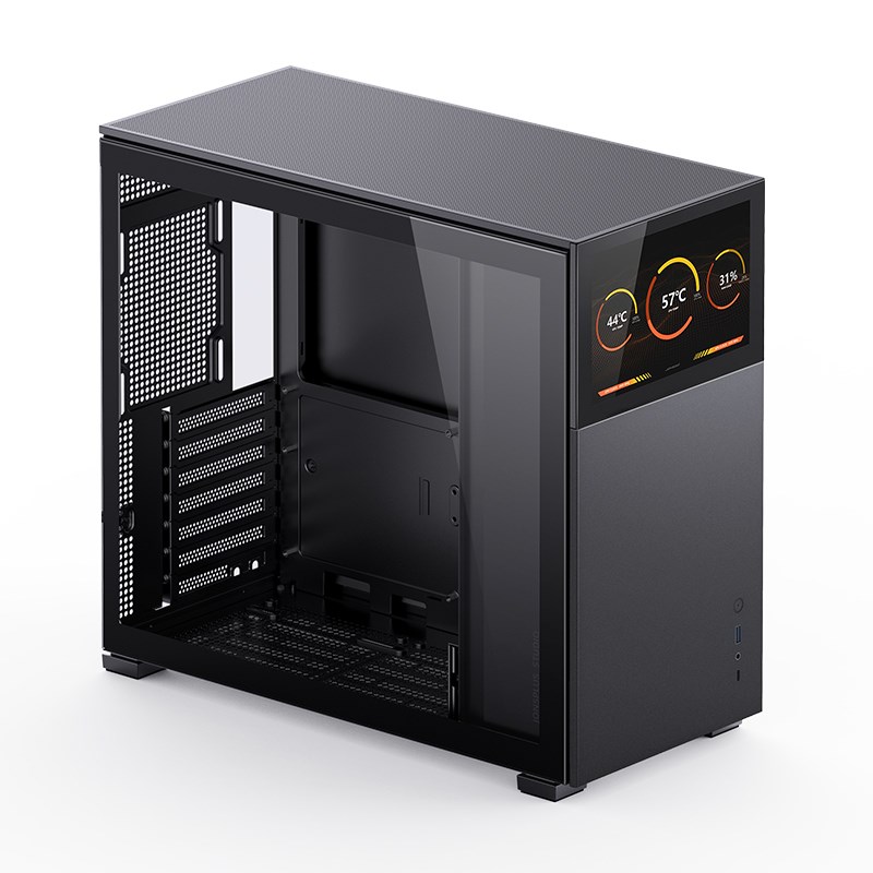 Jonsbo D41 Screen ATX Case, Tempered Glass - black Jonsbo D41 Screen ATX Case, Tempered Glass - black