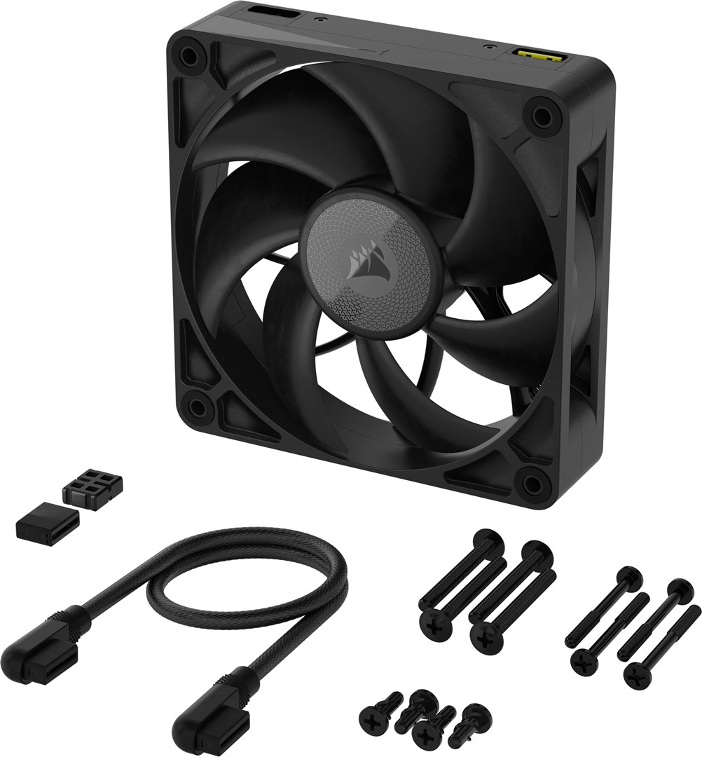 Corsair iCUE LINK RX120 MAX Computer case Fan 12 cm Black 1 pc(s) Corsair iCUE LINK RX120 MAX Computer case Fan 12 cm Black 1 pc(s)