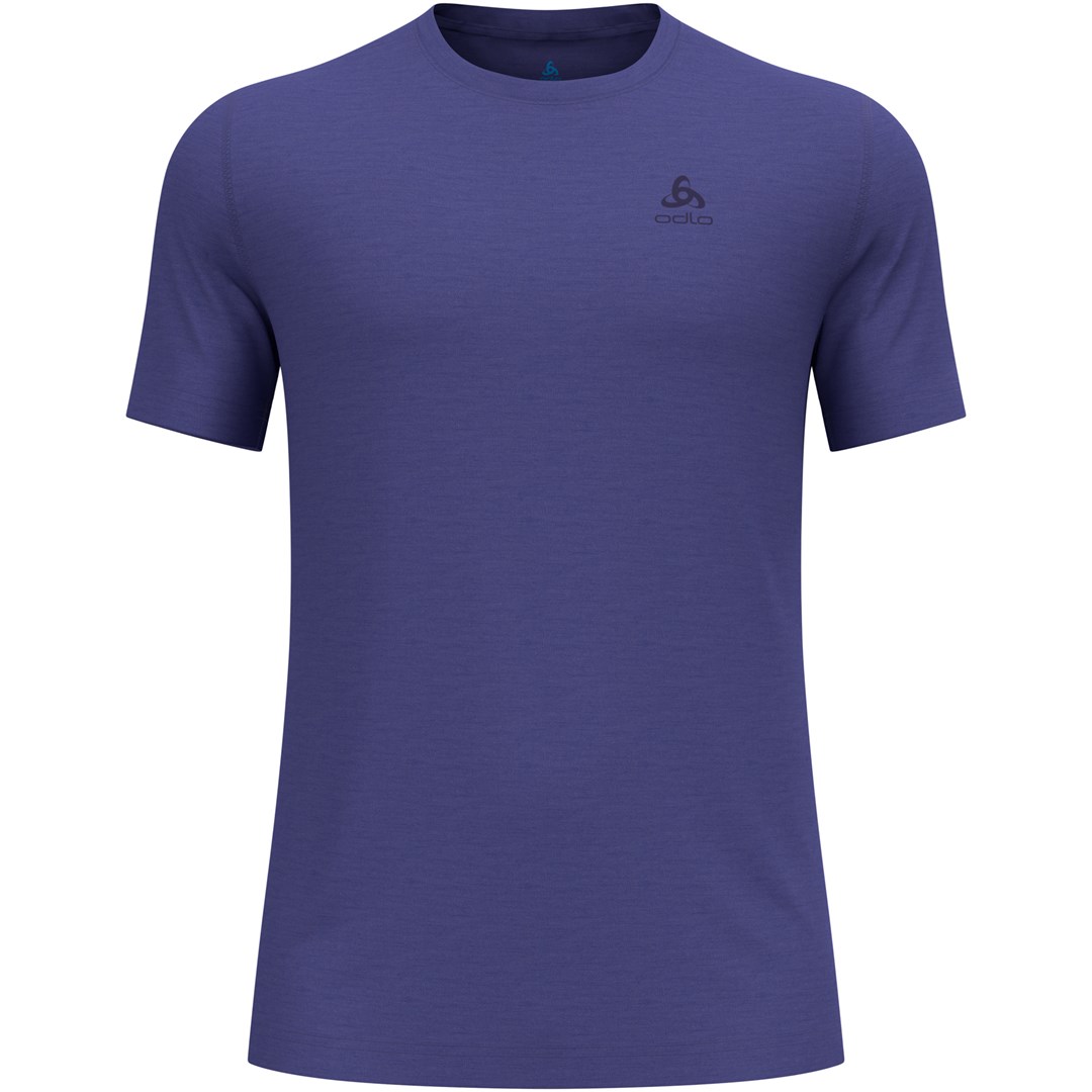 Odlo BL TOP crew neck l/s MERINO 160 short-sleeved thermal underwear, size S, blue Odlo BL TOP crew neck l/s MERINO 160 short-sleeved thermal underwear, size S, blue