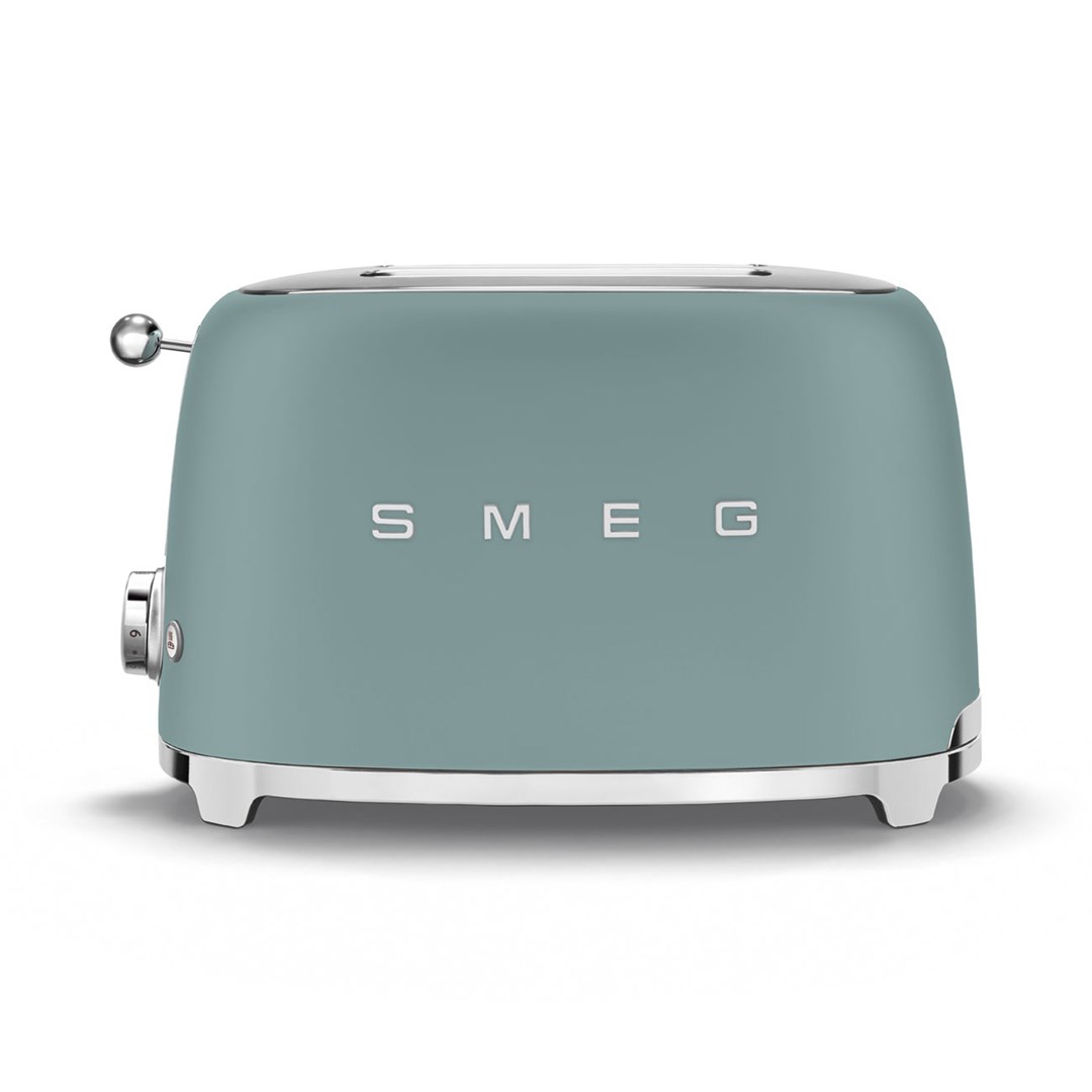 Smeg TSF01EGMEU toaster 6 2 slice(s) 950 W Chrome, Green Smeg TSF01EGMEU toaster 6 2 slice(s) 950 W Chrome, Green