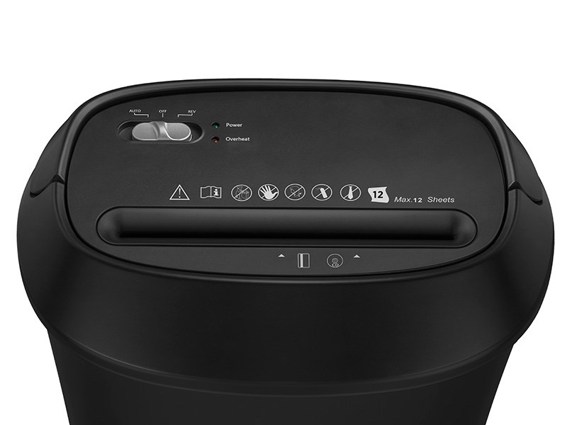 Tracer FileCrusher Paper Shredder, Black Tracer FileCrusher Paper Shredder, Black