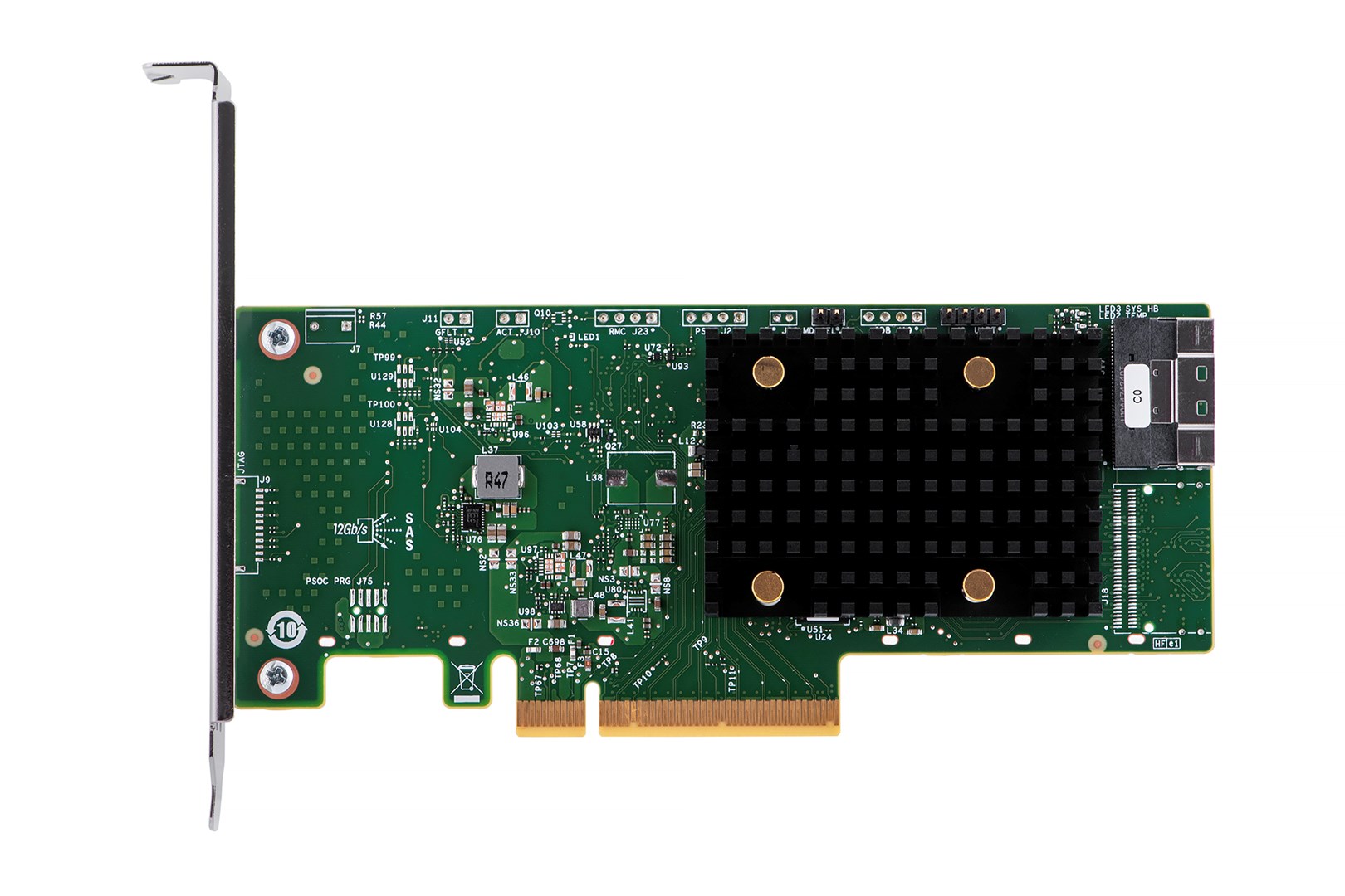Broadcom HBA 9500-8i interface cards/adapter Internal SAS, SATA Broadcom HBA 9500-8i interface cards/adapter Internal SAS, SATA