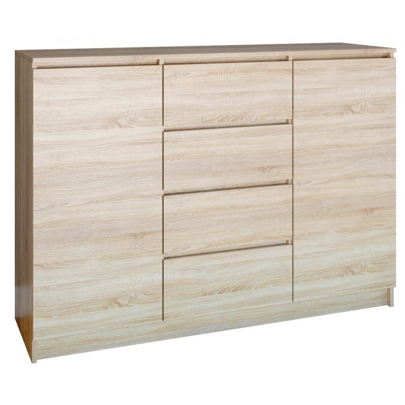 Topeshop 2D4S SONOMA chest of drawers Topeshop 2D4S SONOMA chest of drawers