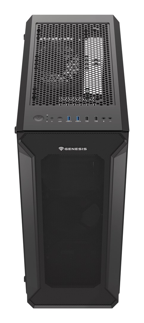 GENESIS Irid 505 Midi Tower Black GENESIS Irid 505 Midi Tower Black