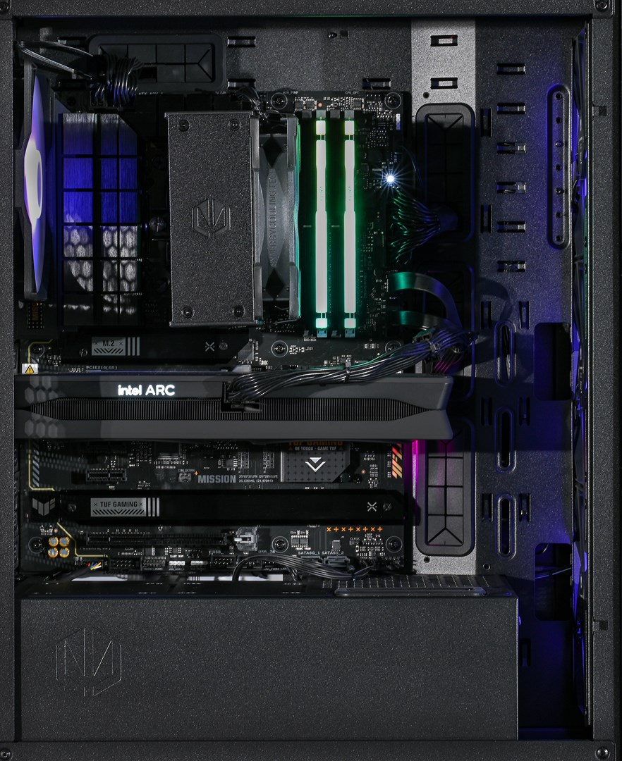 Actina 5901443410263 PC Intel® Core™ i5 i5-12600K 32 GB DDR5-SDRAM 1 TB SSD Intel Arc B580 Midi Tower Black Actina 5901443410263 PC Intel® Core™ i5 i5-12600K 32 GB DDR5-SDRAM 1 TB SSD Intel Arc B580 Midi Tower Black