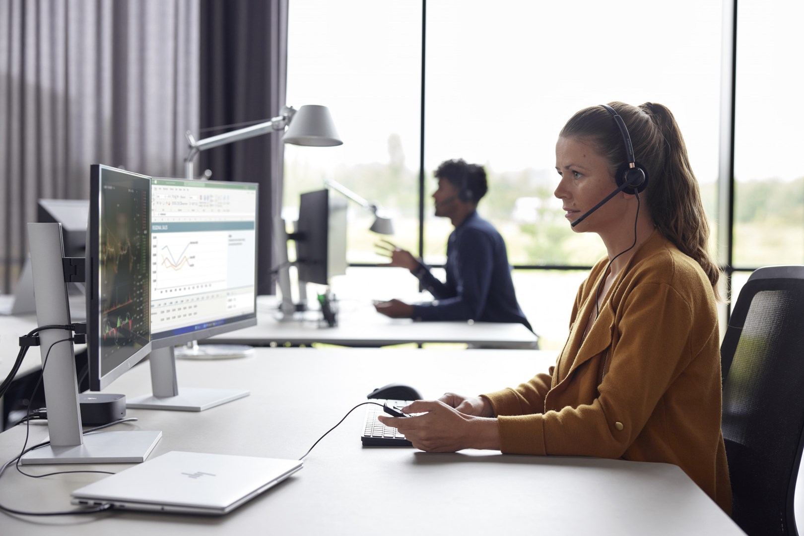 Poly EncorePro 520 Binaural Headset +Quick Disconnect Poly EncorePro 520 Binaural Headset +Quick Disconnect