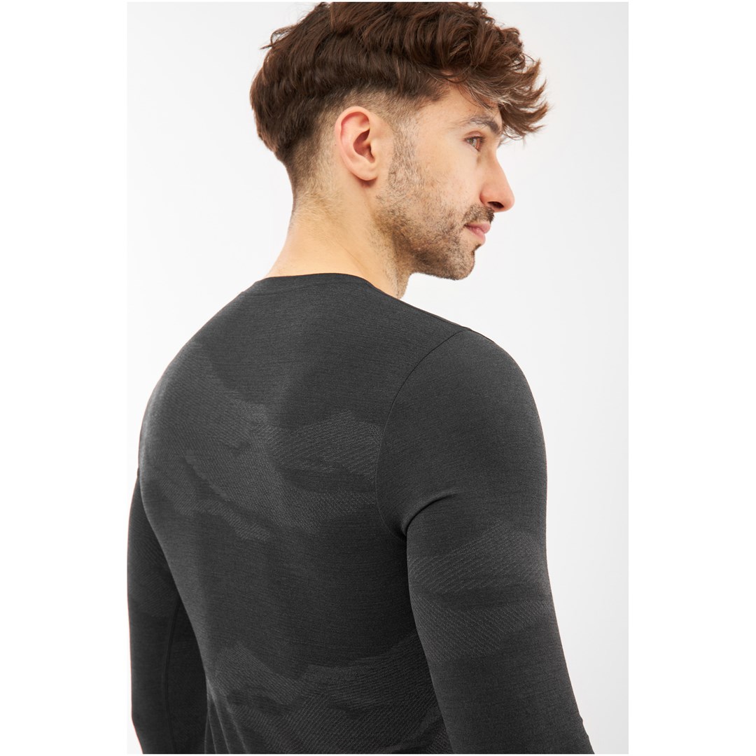 VIKING Gasher Man Set Merino men's underwear, size M, black VIKING Gasher Man Set Merino men's underwear, size M, black