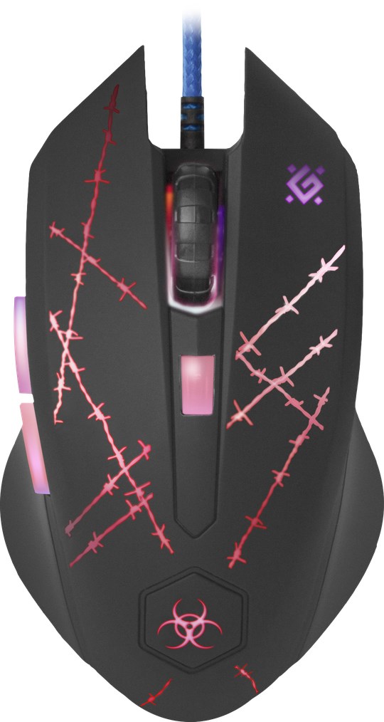 Defender Forced GM-020L mouse Gaming Ambidextrous USB Type-A Optical 3200 DPI Defender Forced GM-020L mouse Gaming Ambidextrous USB Type-A Optical 3200 DPI