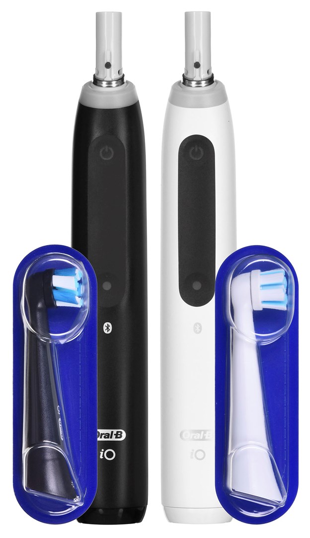 Braun Oral-B iO5 Duo Matt Black/Quite White electric toothbrush Braun Oral-B iO5 Duo Matt Black/Quite White electric toothbrush