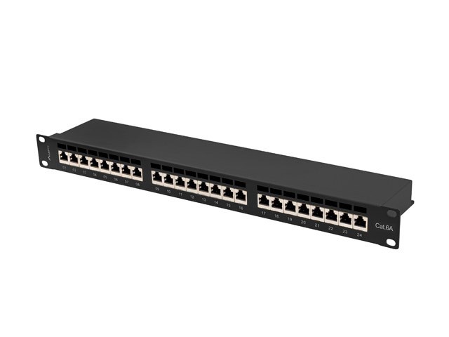 Lanberg PPSA-1024-B patch panel 1U Lanberg PPSA-1024-B patch panel 1U