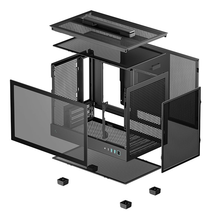 DeepCool CH160 Small Form Factor (SFF) Black DeepCool CH160 Small Form Factor (SFF) Black