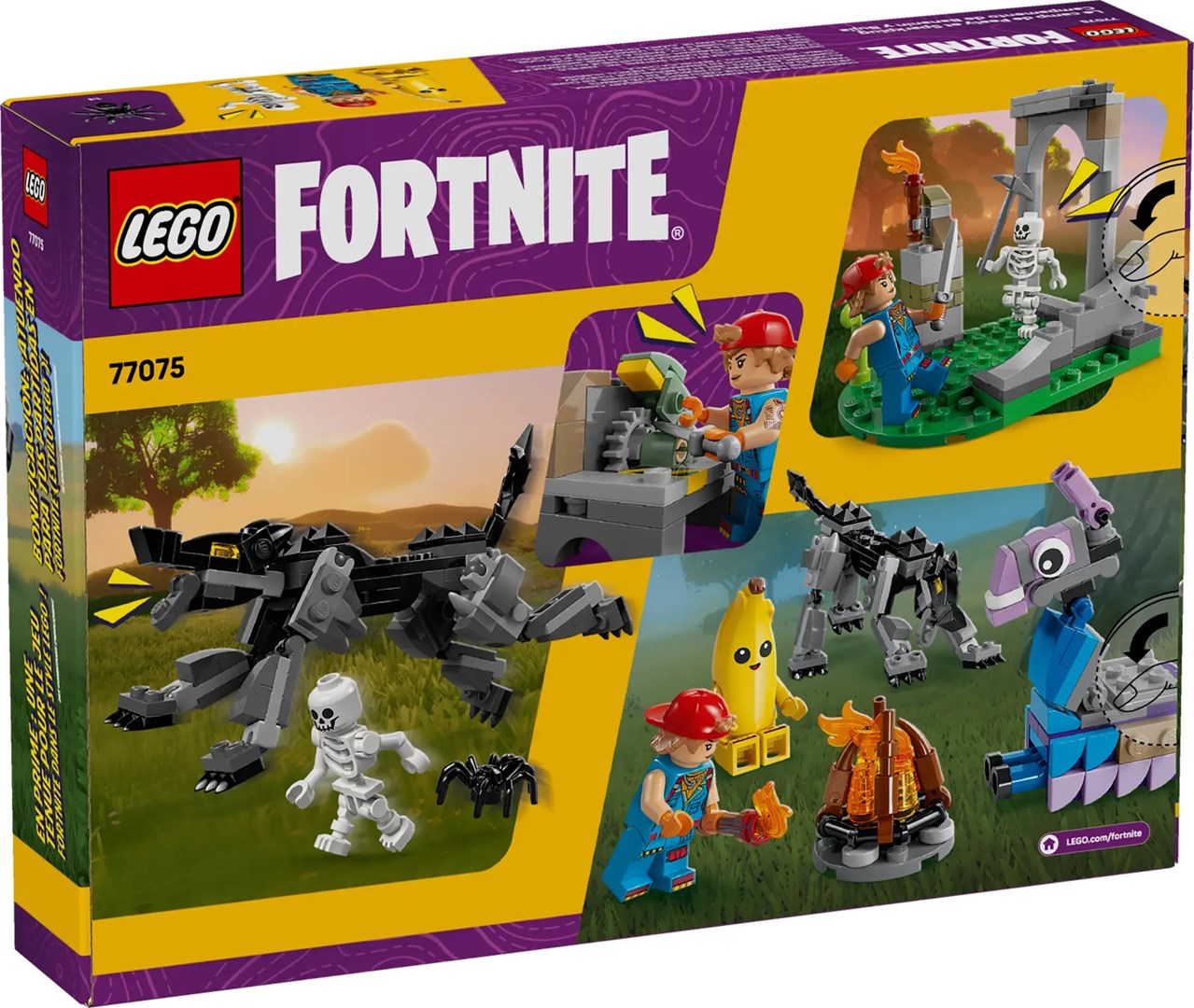 LEGO FORTNITE 77075 Peely & Sparkplug's Camp LEGO FORTNITE 77075 Peely & Sparkplug's Camp