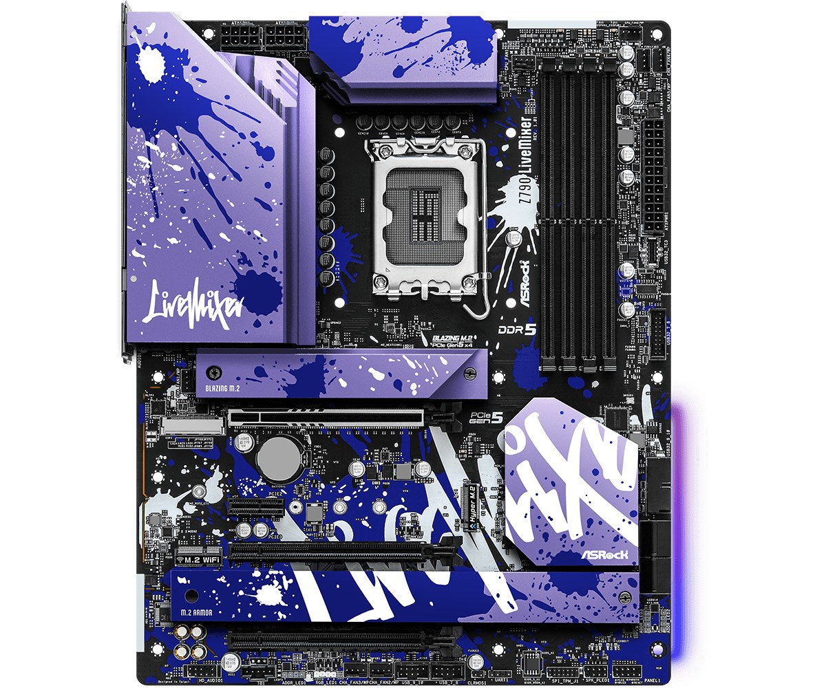 Asrock Z790 LiveMixer Intel Z790 LGA 1700 ATX Asrock Z790 LiveMixer Intel Z790 LGA 1700 ATX