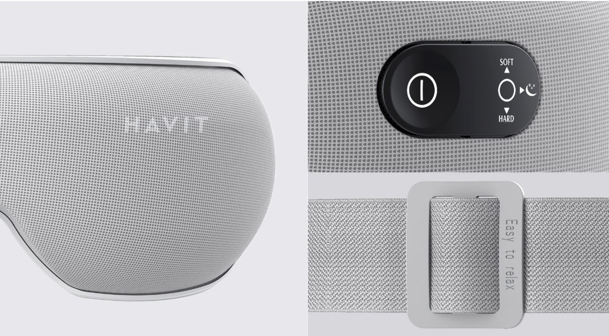 Havit EM1601 eye massager (grey) Havit EM1601 eye massager (grey)