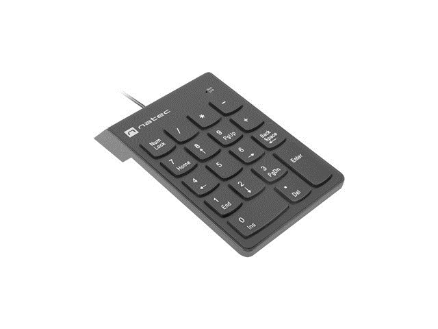 NATEC NUMERIC KEYBOARD GOBY 2 USB BLACK NATEC NUMERIC KEYBOARD GOBY 2 USB BLACK