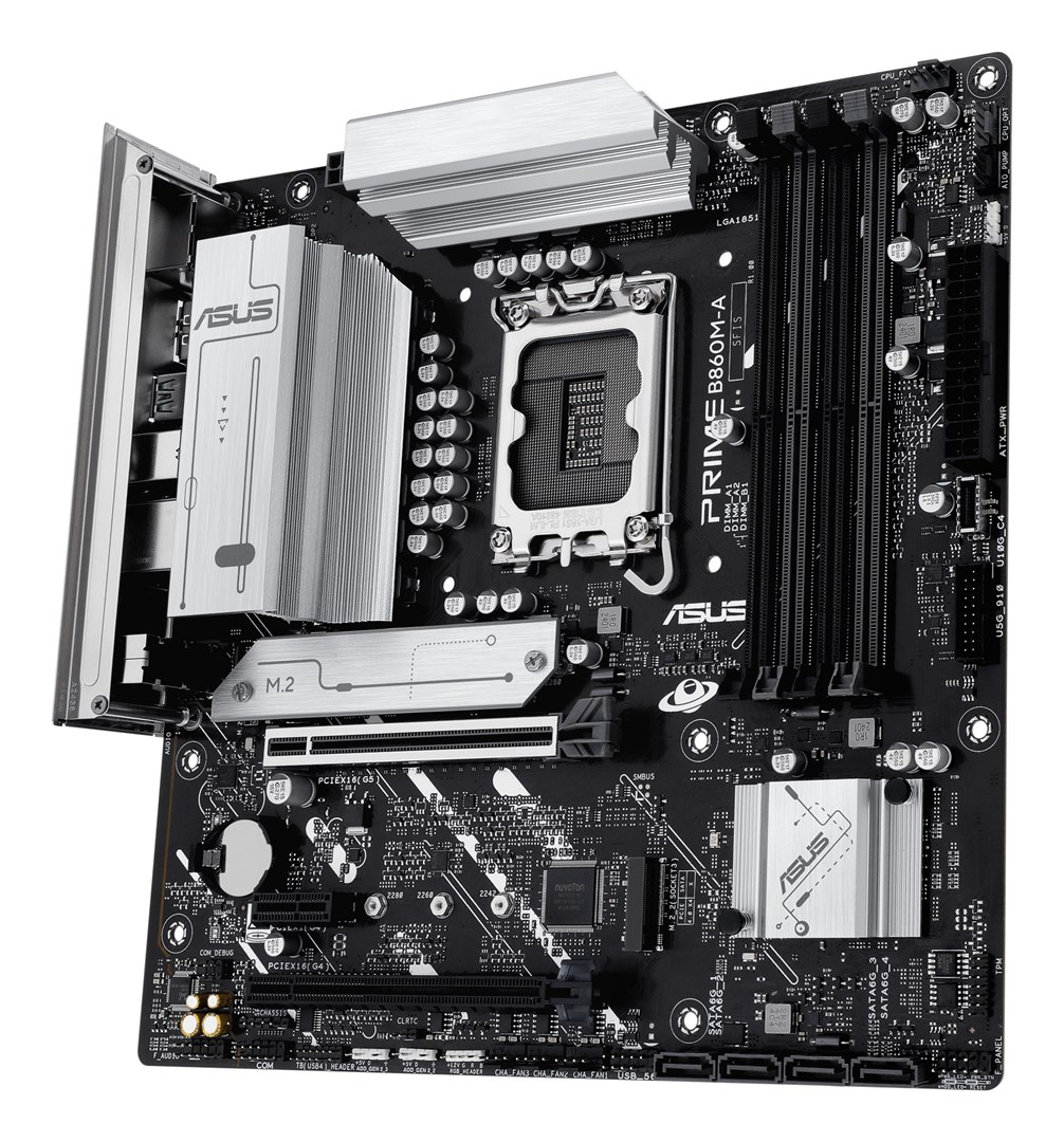 ASUS PRIME B860M-A-CSM Intel B860 LGA 1851 (Socket V1) micro ATX ASUS PRIME B860M-A-CSM Intel B860 LGA 1851 (Socket V1) micro ATX