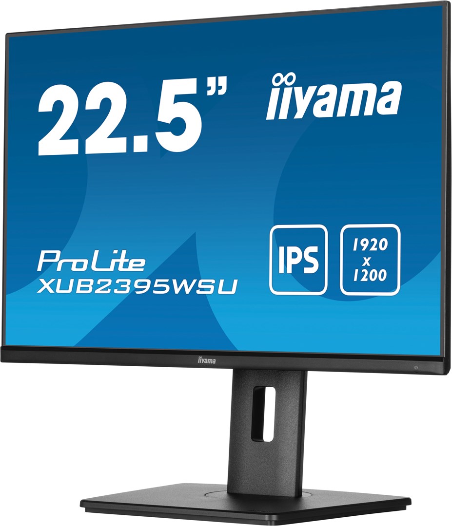iiyama ProLite 22.5” 1920 x 1200 monitor featuring IPS panel technology and a height adjustable stand iiyama ProLite 22.5” 1920 x 1200 monitor featuring IPS panel technology and a height adjustable stand