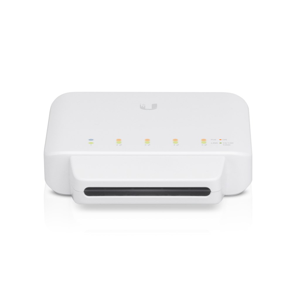 Ubiquiti UniFi USW‑FLEX Managed L2 Gigabit Ethernet (10/100/1000) Power over Ethernet (PoE) White Ubiquiti UniFi USW‑FLEX Managed L2 Gigabit Ethernet (10/100/1000) Power over Ethernet (PoE) White