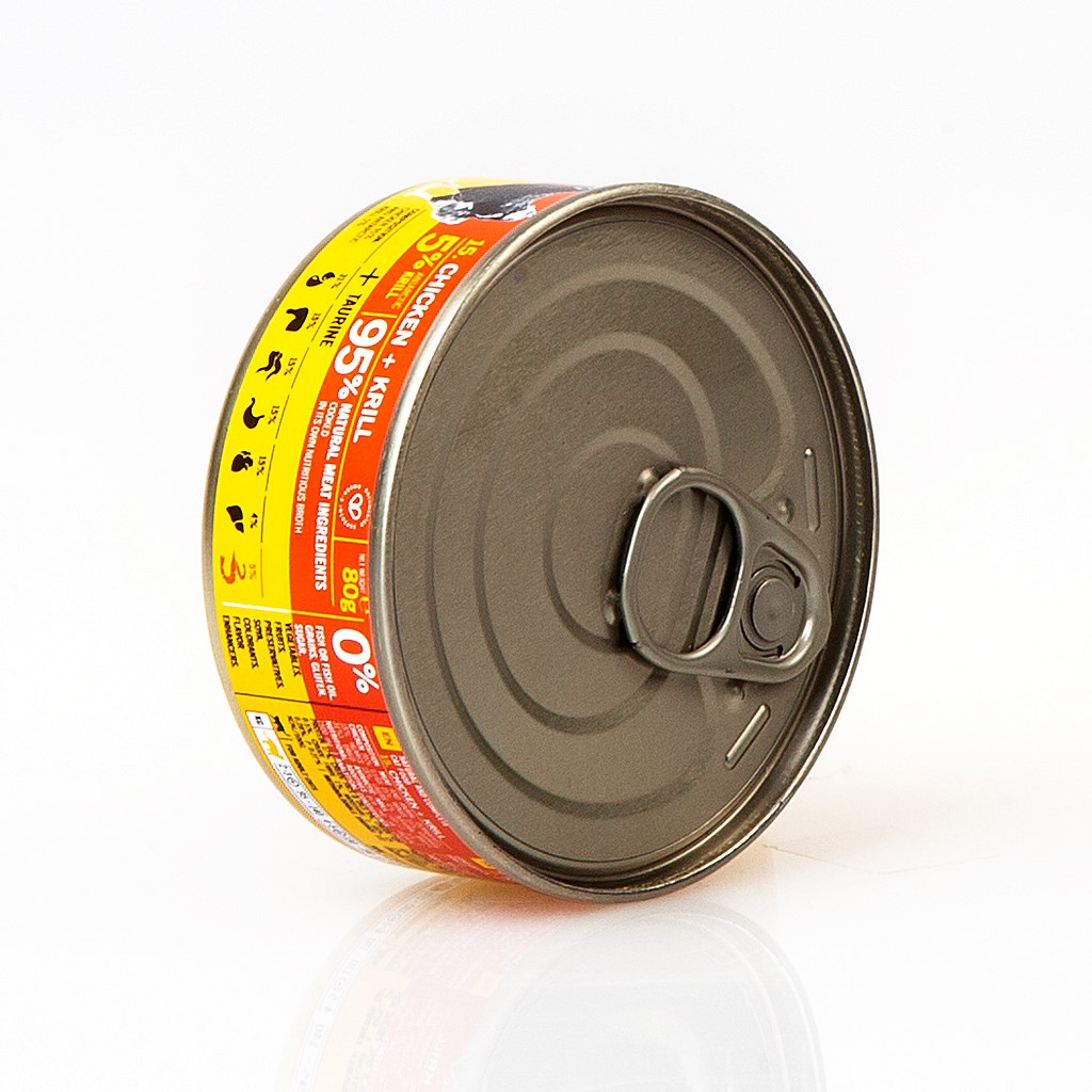 3COTY Chicken with krill - wet cat food - 80g 3COTY Chicken with krill - wet cat food - 80g