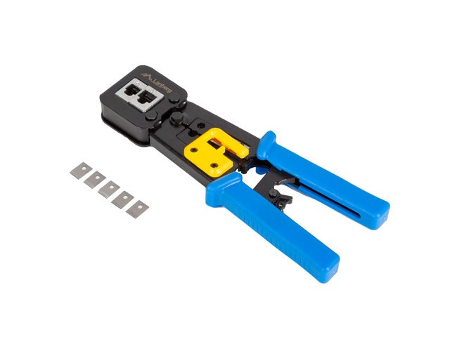 LANBERG RJ45, RJ12, RJ11 CONECTOR RECTO CRIMPADORA LANBERG RJ45, RJ12, RJ11 CONECTOR RECTO CRIMPADORA