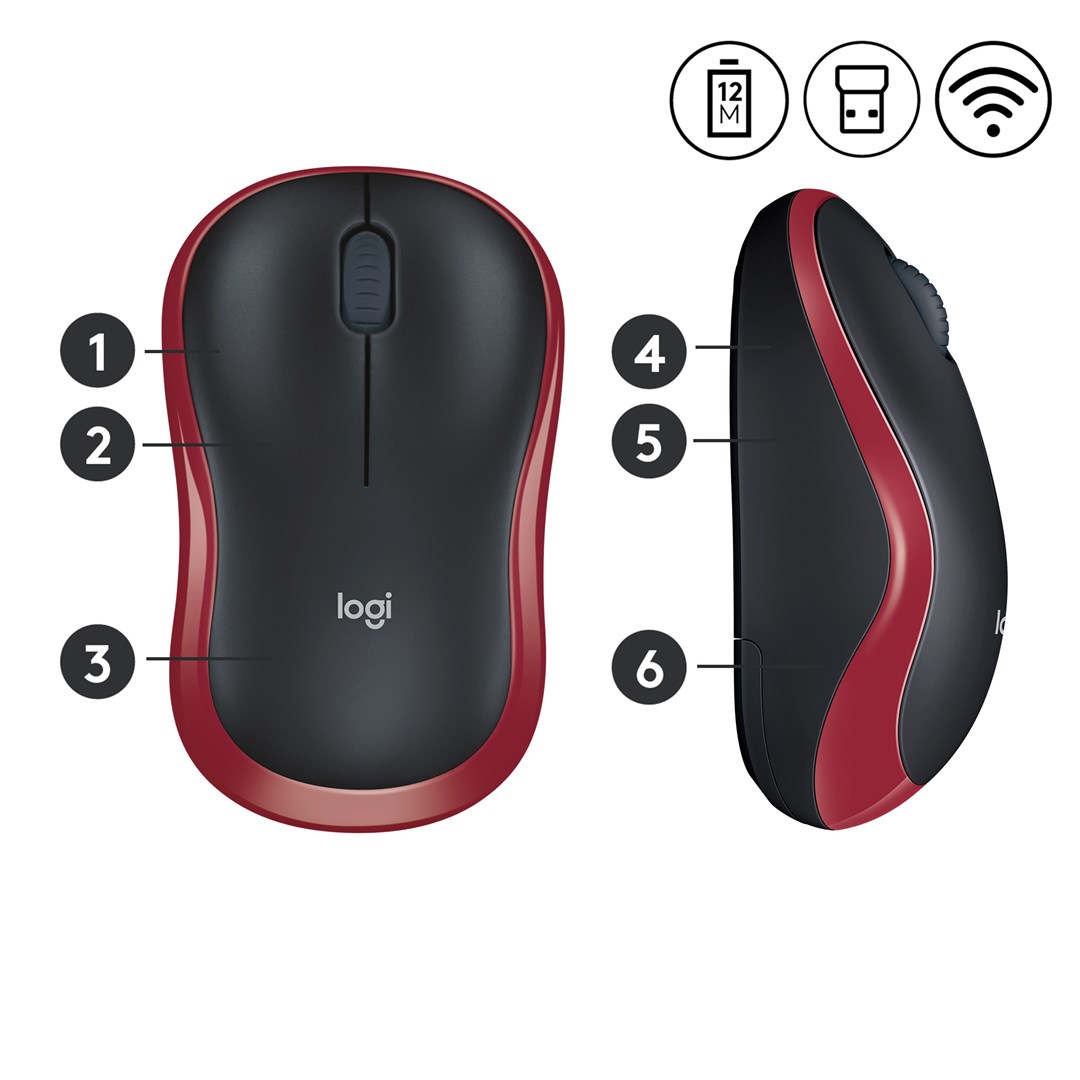 Logitech Wireless Mouse M185 Logitech Wireless Mouse M185