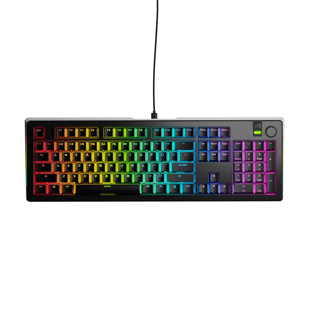 Glorious Gaming GMMK 3 PRO 100% Prebuilt Wired Black - US Glorious Gaming GMMK 3 PRO 100% Prebuilt Wired Black - US
