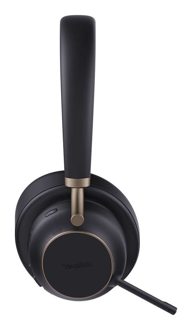 Yealink BH76 Plus with Charging Stand UC Black USB-C/A Headset Yealink BH76 Plus with Charging Stand UC Black USB-C/A Headset