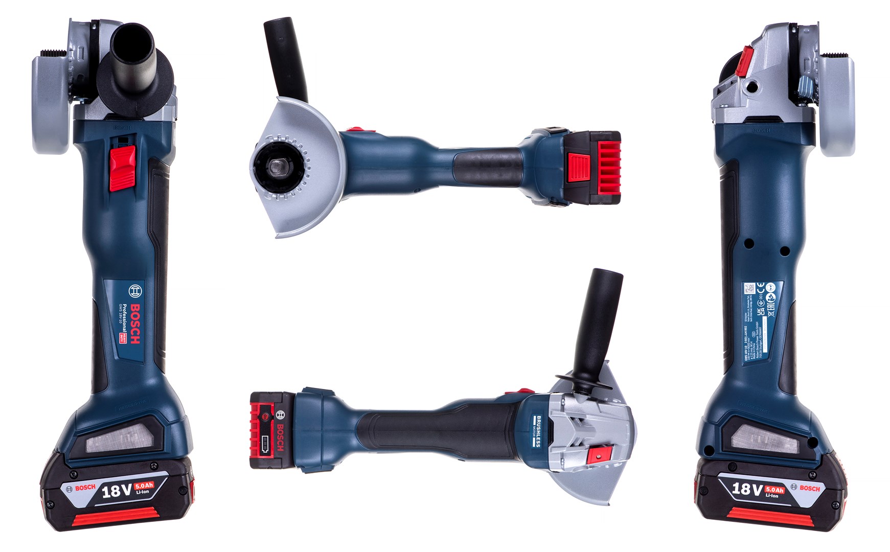 ANGLE GRINDER FI 125 18V-LI 2X5.0AH GWS BOSCH ANGLE GRINDER FI 125 18V-LI 2X5.0AH GWS BOSCH
