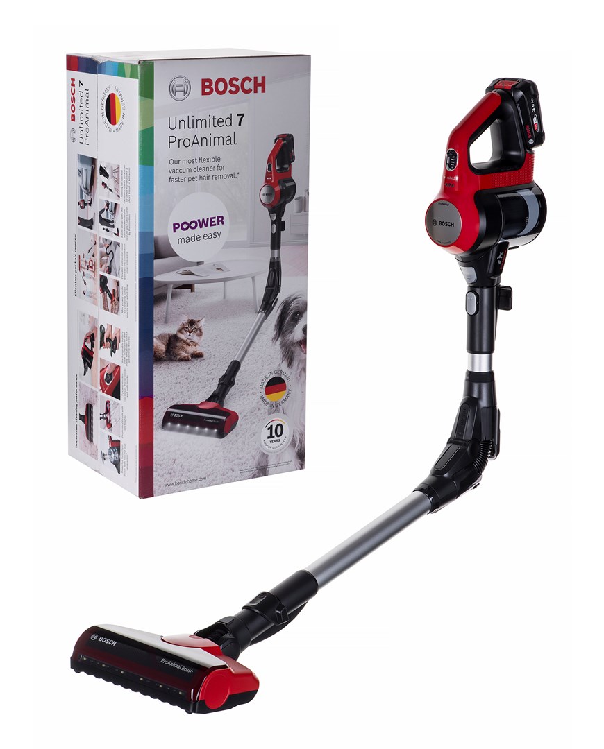 Bosch BBS711ANM stick vacuum/electric broom Bagless 0.3 L Black, Red, Stainless steel Bosch BBS711ANM stick vacuum/electric broom Bagless 0.3 L Black, Red, Stainless steel