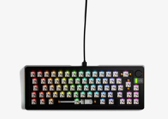 Glorious PC Gaming Race GMMK 3 PRO Barebones keyboard Home USB No Black Glorious PC Gaming Race GMMK 3 PRO Barebones keyboard Home USB No Black