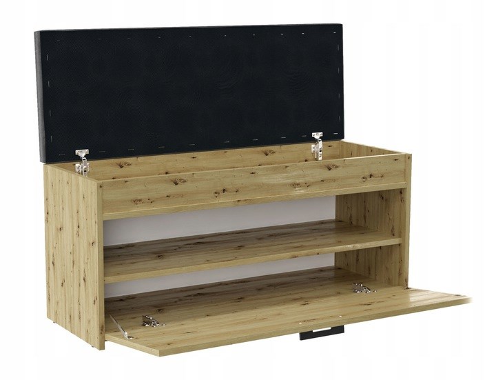 Topeshop PARMA SZAFKA ARTISAN shoe organizer Closed Oak Topeshop PARMA SZAFKA ARTISAN shoe organizer Closed Oak