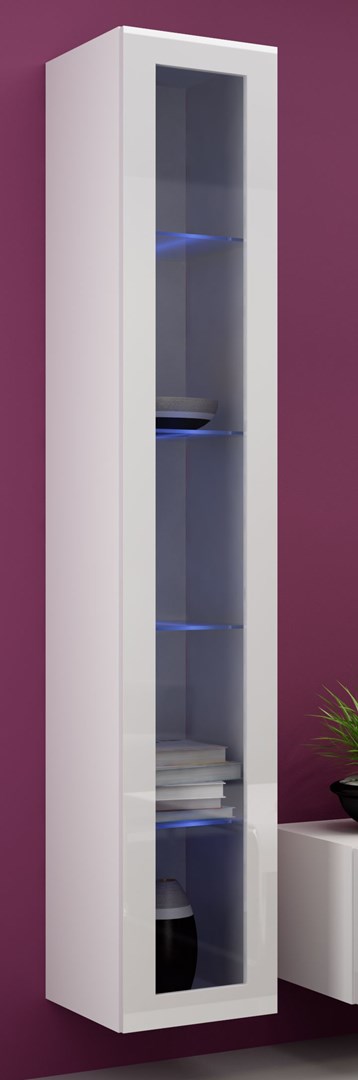 Cama Glass-case VIGO '180' 180/40/30 white/white gloss Cama Glass-case VIGO '180' 180/40/30 white/white gloss