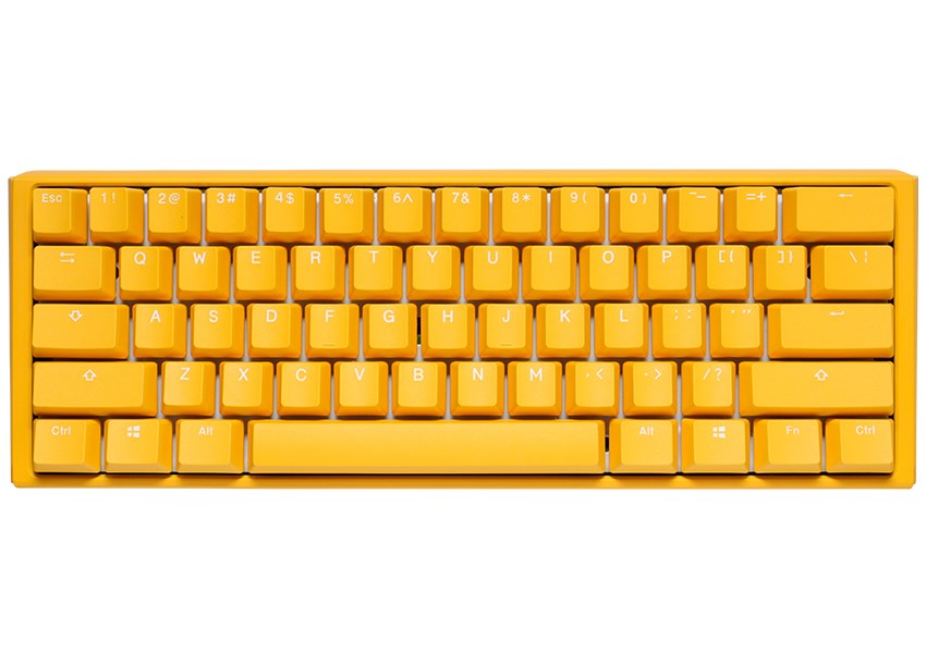 Ducky One 3 Mini Yellow keyboard Gaming USB QWERTY US English Ducky One 3 Mini Yellow keyboard Gaming USB QWERTY US English