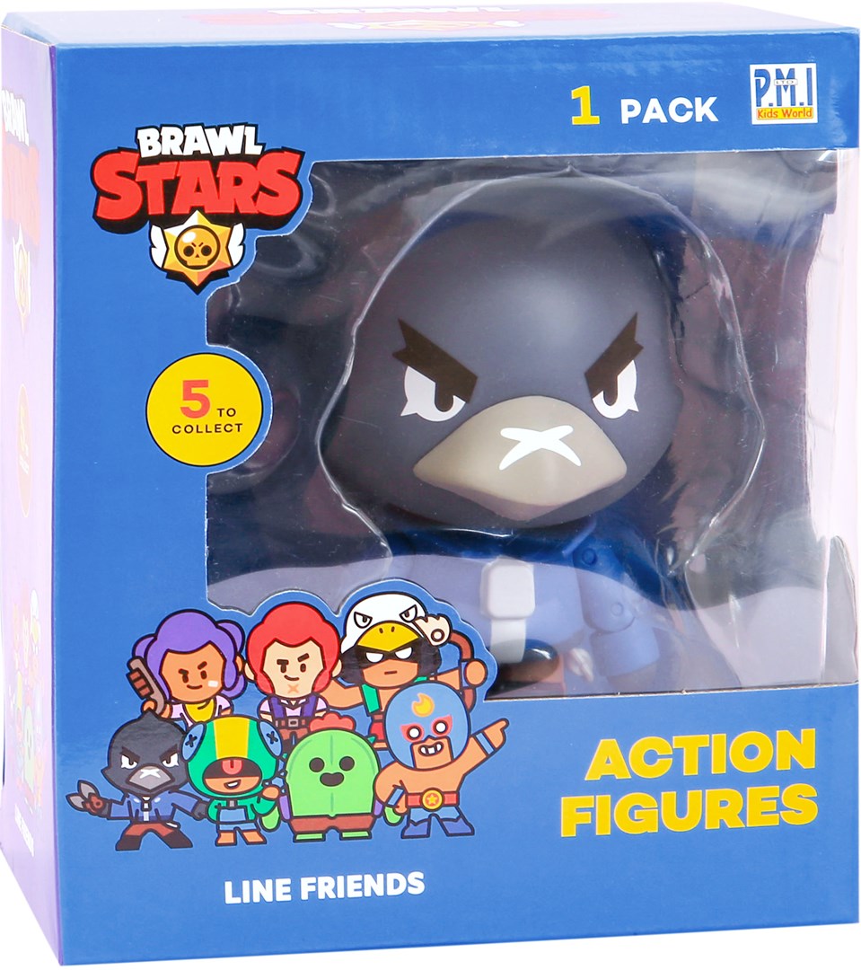 BRAWL STARS S1 ACTION FIGURES 11cm - CROW BRAWL STARS S1 ACTION FIGURES 11cm - CROW