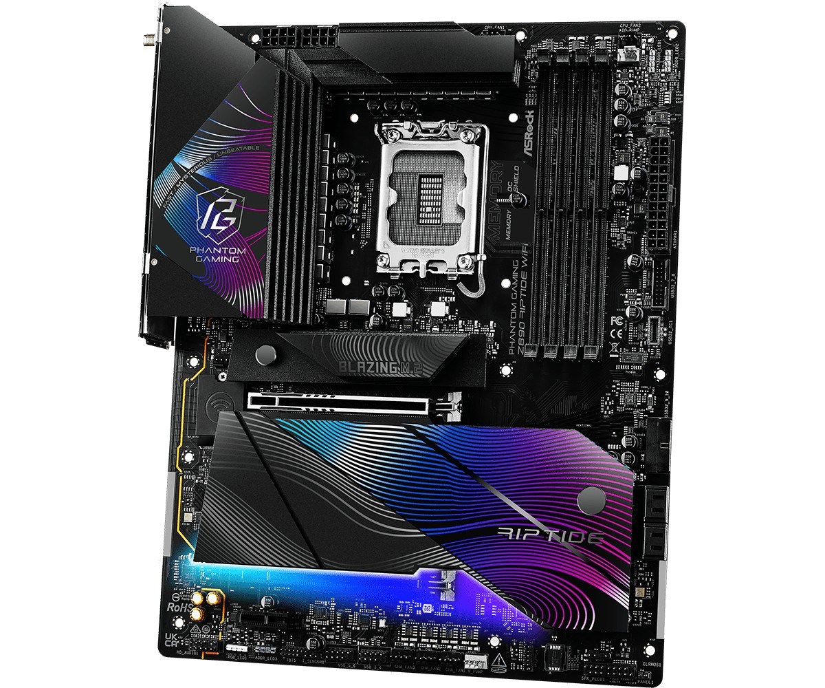 ASRock Z890 Riptide WiFi Motherboard ASRock Z890 Riptide WiFi Motherboard