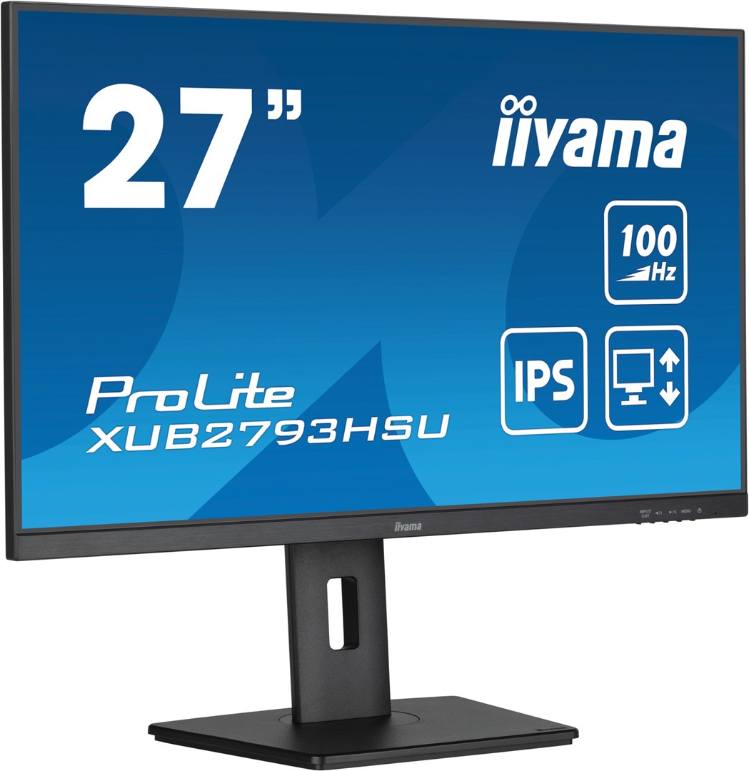 iiyama ProLite XUB2793HSU-B7 computer monitor 68.6 cm (27") 1920 x 1080 pixels Full HD LED Black iiyama ProLite XUB2793HSU-B7 computer monitor 68.6 cm (27") 1920 x 1080 pixels Full HD LED Black