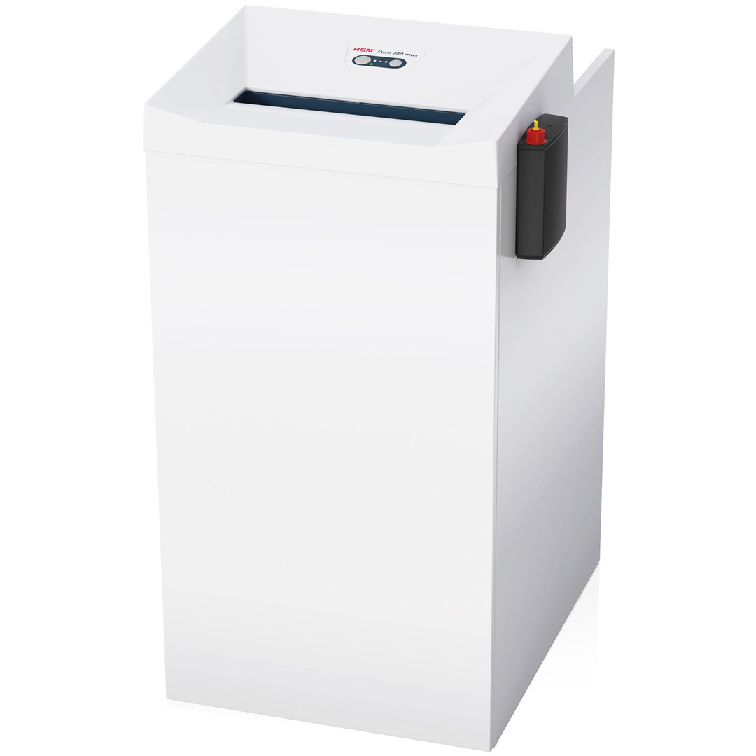 HSM Pure 740 max shredder, 240 l, 4,5x30 mm HSM Pure 740 max shredder, 240 l, 4,5x30 mm