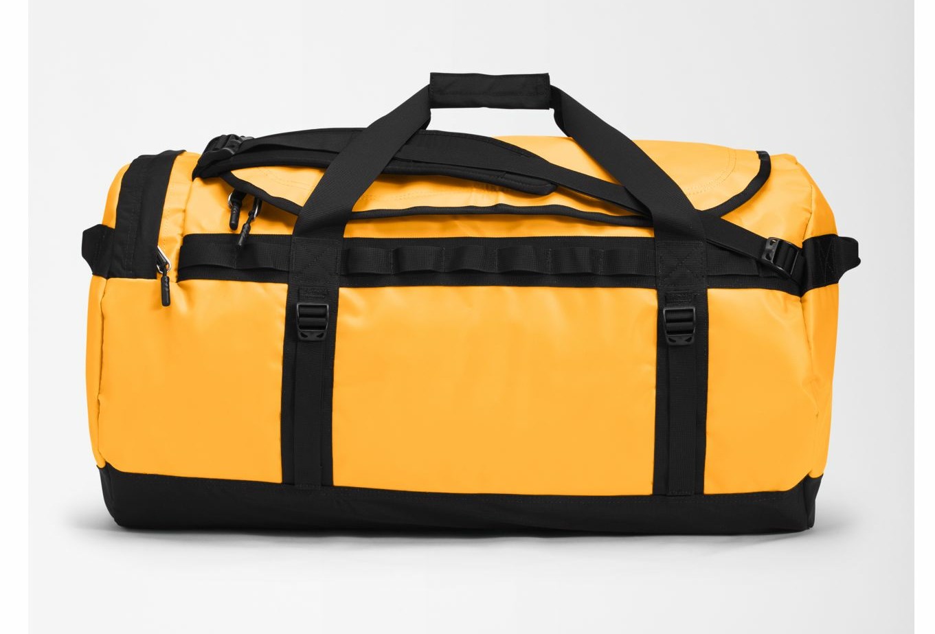 The North Face Base Camp Duffel L duffel bag 95 L Polyester Black, Yellow The North Face Base Camp Duffel L duffel bag 95 L Polyester Black, Yellow