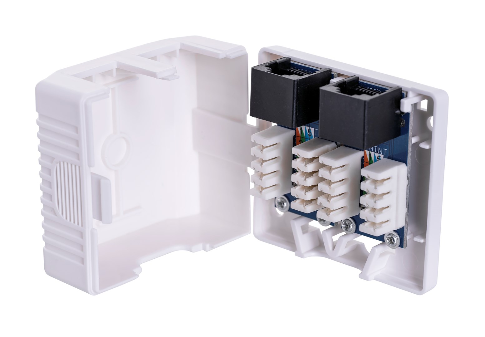 Lanberg OU6-0002-W outlet box RJ-45 White Lanberg OU6-0002-W outlet box RJ-45 White