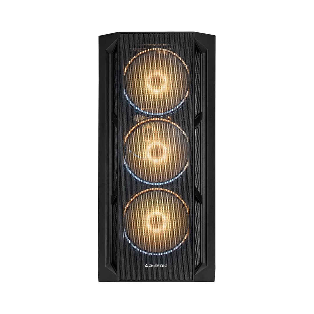 Chieftec PC- Gehäuse GA-01B-L-OP APEX LUMO Midi Tower Black Chieftec PC- Gehäuse GA-01B-L-OP APEX LUMO Midi Tower Black