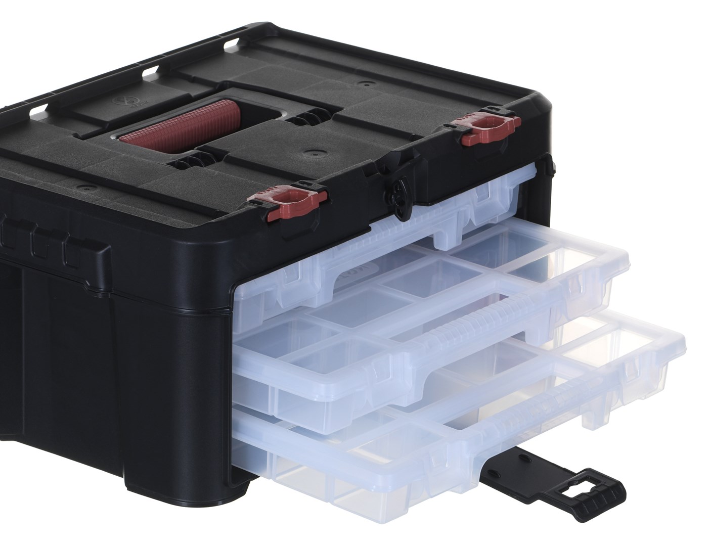 Toolbox KETER Stack'N'Roll (17210831/253380) with 3 organizers Black Toolbox KETER Stack'N'Roll (17210831/253380) with 3 organizers Black
