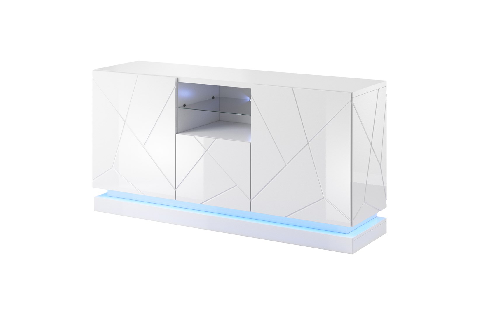 Lighting dresser QIU 2D1K blue Lighting dresser QIU 2D1K blue
